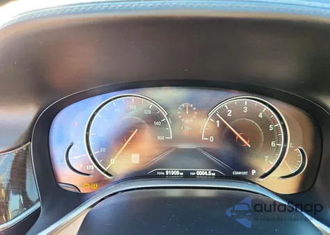 2016 BMW 750 I из США, поврежденный, VIN WBA7F0C51GGL99651